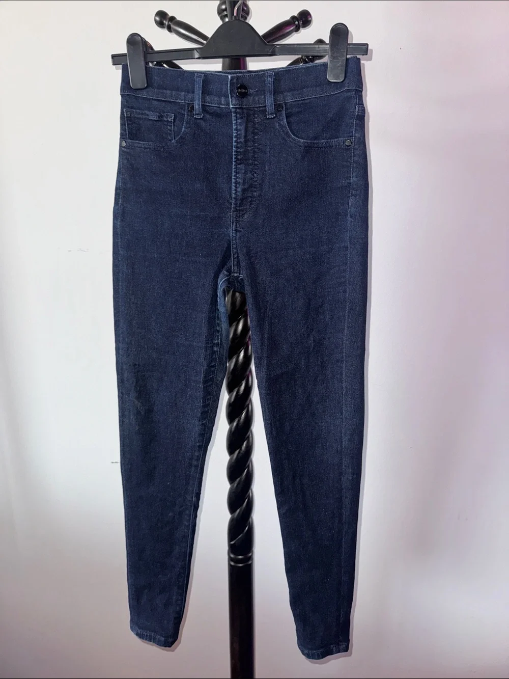 Express Skinny Dark Blue Jeans 7.1M